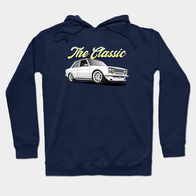 Datsun The Classic Japan Hoodie by masjestudio